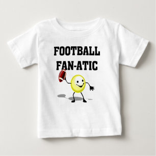 Camiseta Para Bebê T-shirt e presentes do Fã-atic do futebol