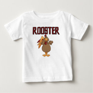Camiseta Para Bebê T-shirt e presentes do galo
