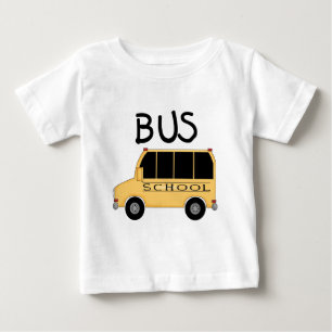 Camiseta Para Bebê T-shirt e presentes do ÔNIBUS
