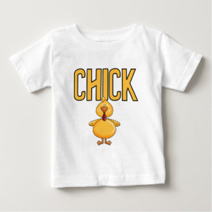 Camiseta Para Bebê T-shirt e presentes do pintinho