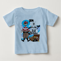 T-shirt e presentes do primeiro aniversario do