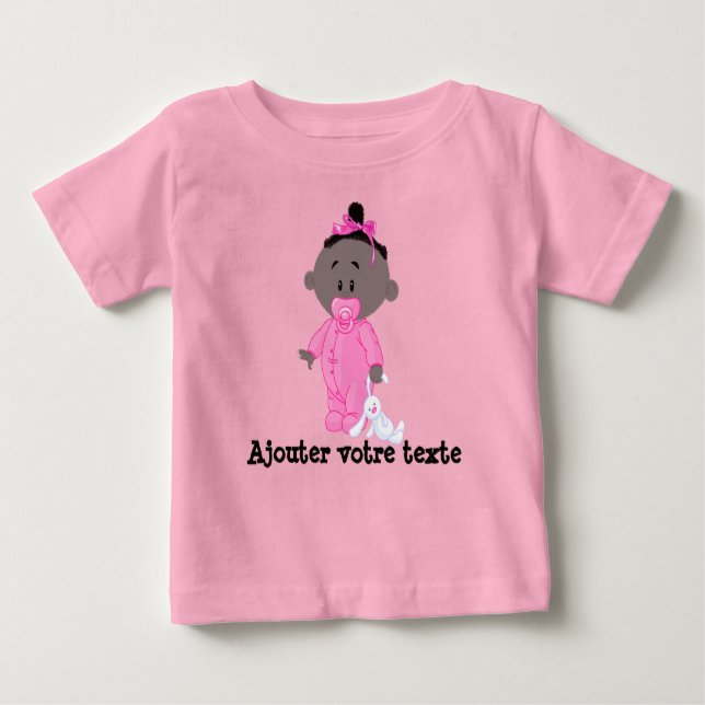 Camiseta Para Bebê T-shirt en jersey fin pour bébé (Frente)