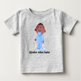 Camiseta Para Bebê T-shirt en jersey fin pour bébé