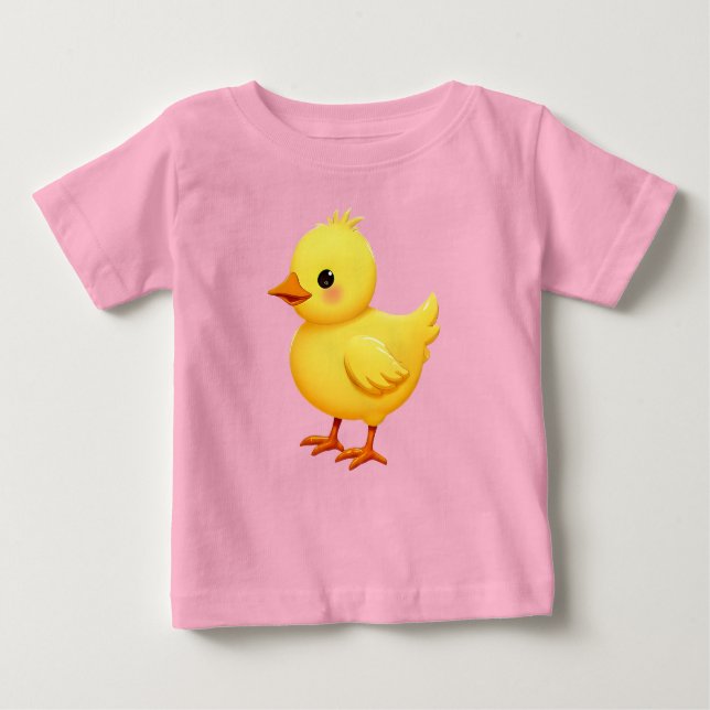 Camiseta Para Bebê T-shirt en jersey fin pour bébés  (Frente)