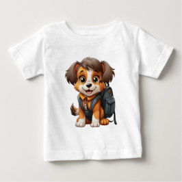 Camiseta Para Bebê T-shirt enfant Adorable Paws
