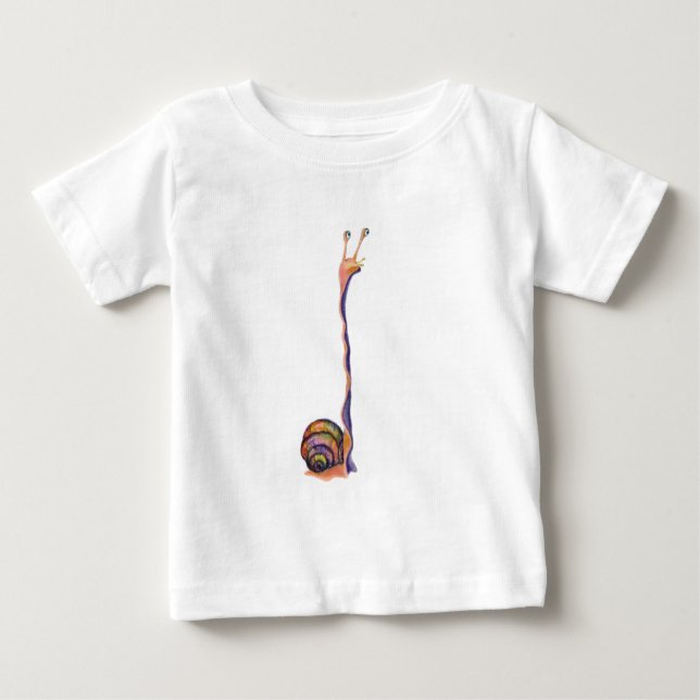 Camiseta Para Bebê T-Shirt Engraçado (Frente)
