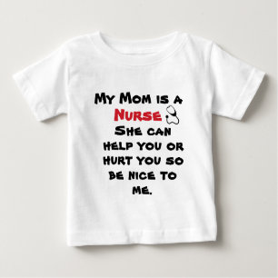 Camiseta Para Bebê T-shirt engraçado do bebê do estetoscópio da