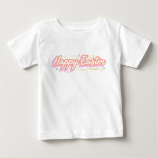 Camiseta Para Bebê T-Shirt felz pascoa para raparigas - Férias Férias