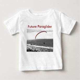 Camiseta Para Bebê T-shirt futuro do Paraglider