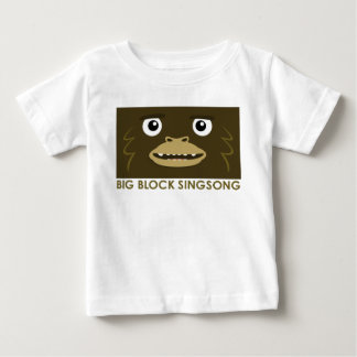 Camiseta Para Bebê T-shirt grande do bebê do pé de BBSS