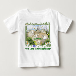 Camiseta Para Bebê T-Shirt GREEN PASTURES