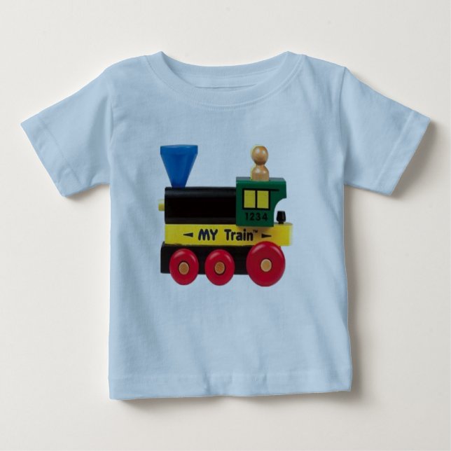 Camiseta Para Bebê T-shirt infantil com imagem feita sob encomenda (Frente)