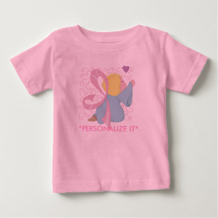 Camiseta Para Bebê T-shirt infantil customizável do anjo do cancro d