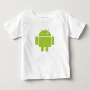 Camiseta Para Bebê T-shirt infantil do Android
