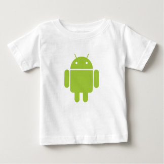 Camiseta Para Bebê T-shirt infantil do Android
