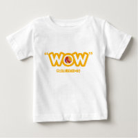 T-shirt infantil do "wow"
