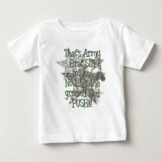 Camiseta Para Bebê T-shirt infantil - senhor do pirralho do exército