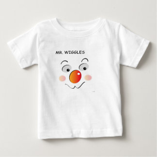 Camiseta Para Bebê T-shirt infantil "Sr. Wiggles "