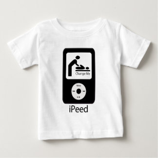 Camiseta Para Bebê t-shirt iPeed da criança/criança