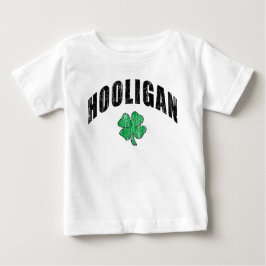 Camiseta Para Bebê T-shirt irlandês do hooligan