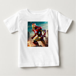 Camiseta Para Bebê T-Shirt Ironman