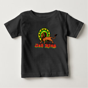Camiseta Para Bebê t-shirt Jah King