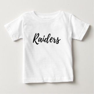 Camiseta Para Bebê T-shirt Las Vegas Raiders para bebês