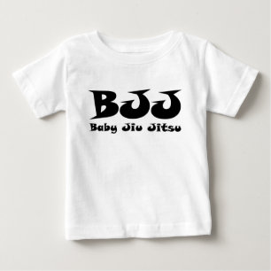 Camiseta Para Bebê T-shirt longo infantil da Capa de Jiu Jitsu do
