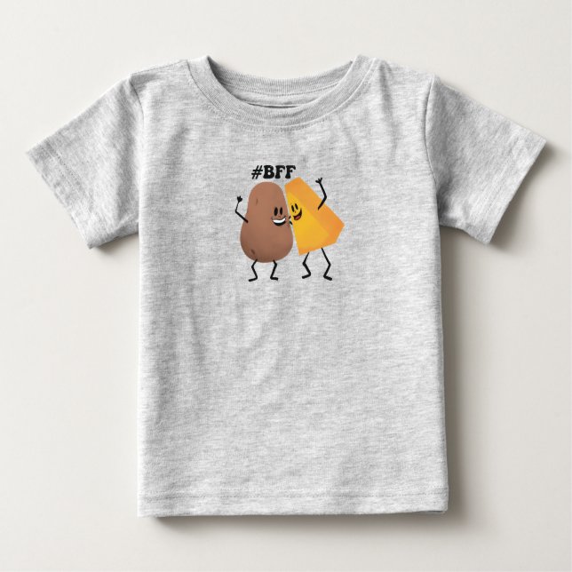 Camiseta Para Bebê T-Shirt Melhor Junto (Frente)
