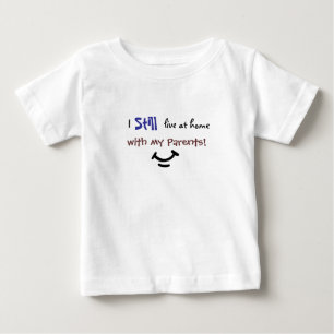 Camiseta Para Bebê T-shirt parvo do bebê