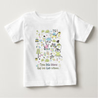 T-shirt pequeno de 3 gatinhos