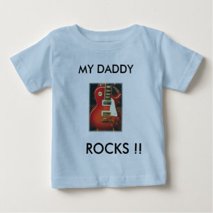 Camiseta Para Bebê T-shirt pequeno do homem de Daddys