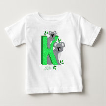 T-shirt personalizado - K para o Koala