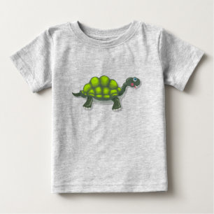Camiseta Para Bebê T-Shirt Tartaruga