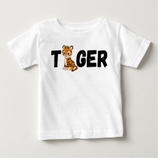 Camiseta Para Bebê T-Shirt TIGER