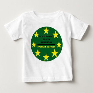 Camiseta Para Bebê T-shirt Veterana do Café