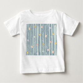 Camiseta Para Bebê T‑Shirt – Whimsy Faces