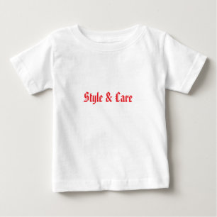 Camiseta Para Bebê T-Shirt White Baby Fine Jersey Personalizado