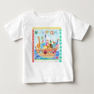 Camiseta Para Bebê T-Shirts - Arca de Noé