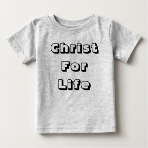 Camiseta Para Bebê t-shirts cristãs para bebês