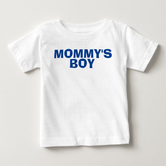 Camiseta Para Bebê t-shirts da mamãe BOY (Frente)