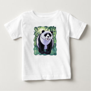 Camiseta Para Bebê T-Shirts de Urso Panda