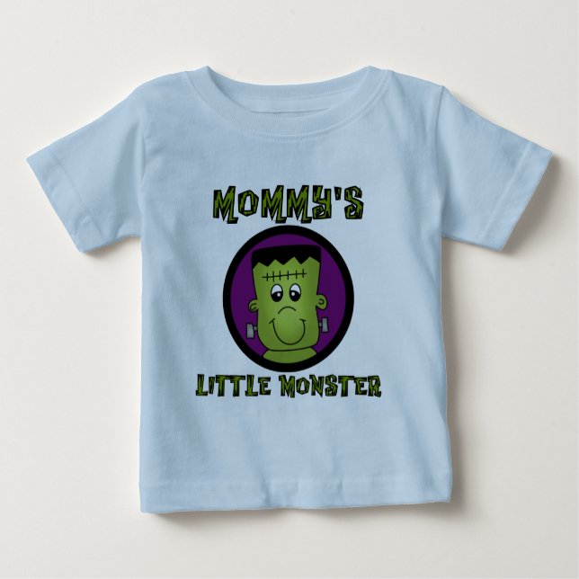 Camiseta Para Bebê T-shirts e presentes de monstro de mamãe (Frente)