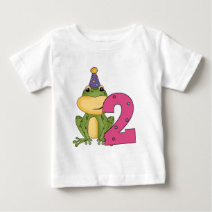 Camiseta Para Bebê T-shirts e presentes de segundo aniversário do Sap