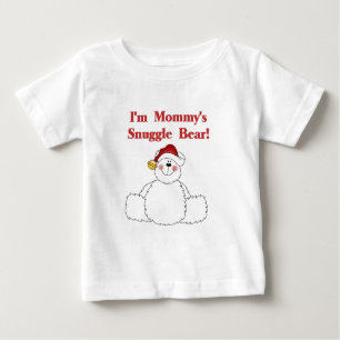 Camiseta Para Bebê T-shirts e presentes do urso de mamãe