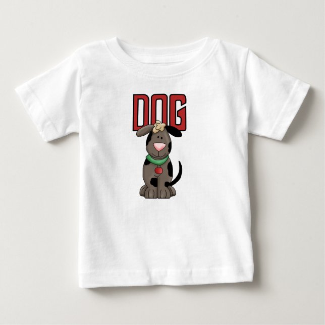 Camiseta Para Bebê T-shirts e presentes para cães (Frente)