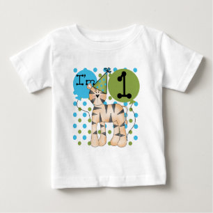 Camiseta Para Bebê T-shirts e presentes primeiros aniversarios de Tig