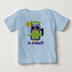 Camiseta Para Bebê T-shirts e primeiros aniversarios de Hoot Owl