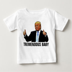 CAMISETA PARA BEBÊ T-SHIRTS TREMENDO BEBÊ