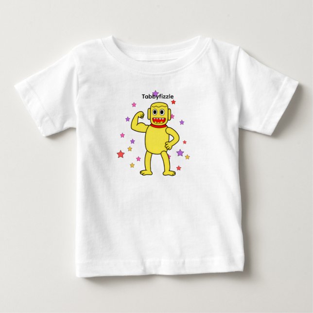 Camiseta Para Bebê Tabbyfizzle Solo (Frente)